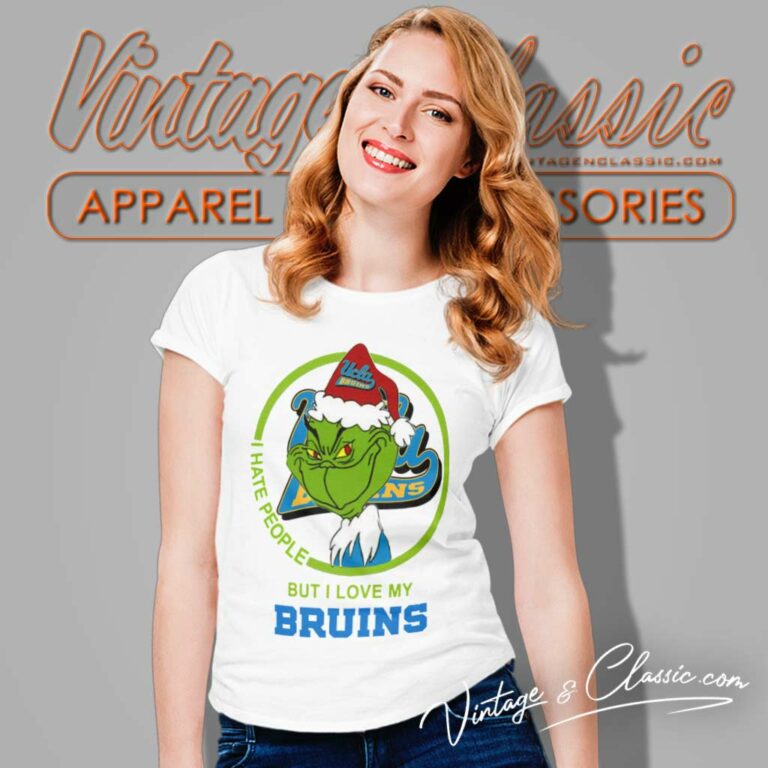 Ucla Bruins Ncaa Christmas Grinch Shirt I Hate People But I Love My Bruins Women TShirt 1 Ucla Bruins Ncaa Christmas Grinch Shirt I Hate People But I Love My Bruins Women TShirt 1