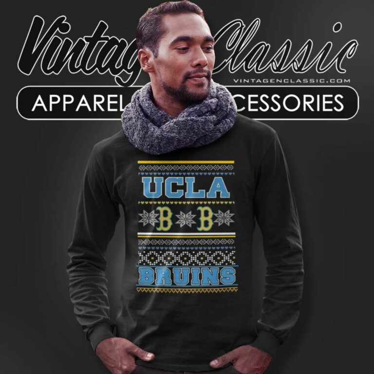 Ucla Bruins Ugly Christmas Long Sleeve Tee Ucla Bruins Ugly Christmas Long Sleeve Tee