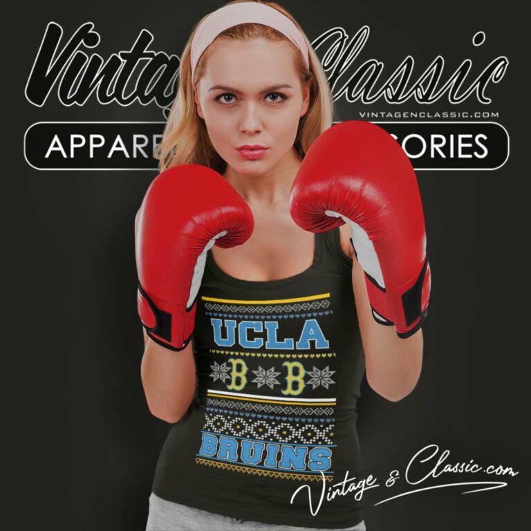 Ucla Bruins Ugly Christmas Tank Top Racerback Ucla Bruins Ugly Christmas Tank Top Racerback