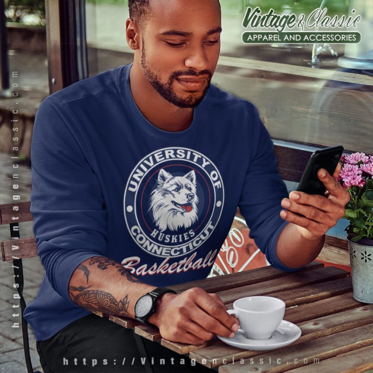 Uconn Huskies Basketball Sweatshirt Uconn Huskies Basketball Sweatshirt