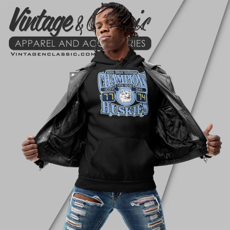 Uconn Huskies Duke Shirt 1999 Ncaa National Champs Hoodie Uconn Huskies Duke Shirt 1999 Ncaa National Champs Hoodie