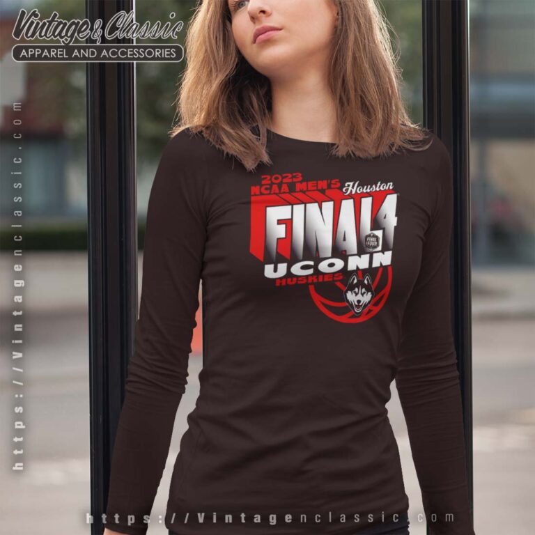 Uconn Huskies Final Four Fried Egg Single Team Longsleeves Uconn Huskies Final Four Fried Egg Single Team Longsleeves