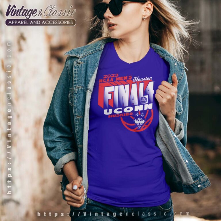 Uconn Huskies Final Four Fried Egg Single Team Vneck Uconn Huskies Final Four Fried Egg Single Team Vneck