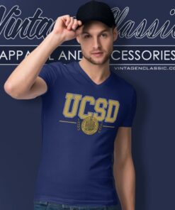 Ucsd Shirt University Of California San Diego V Neck TShirt