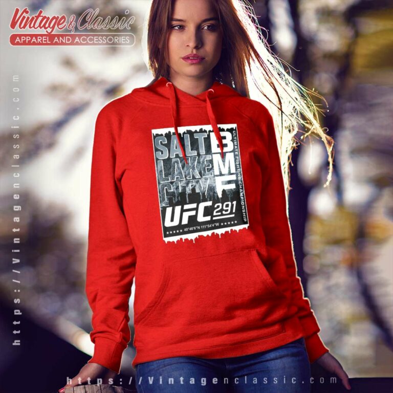 Ufc 291 Bmf Salt Lake City Hoodie Ufc 291 Bmf Salt Lake City Hoodie