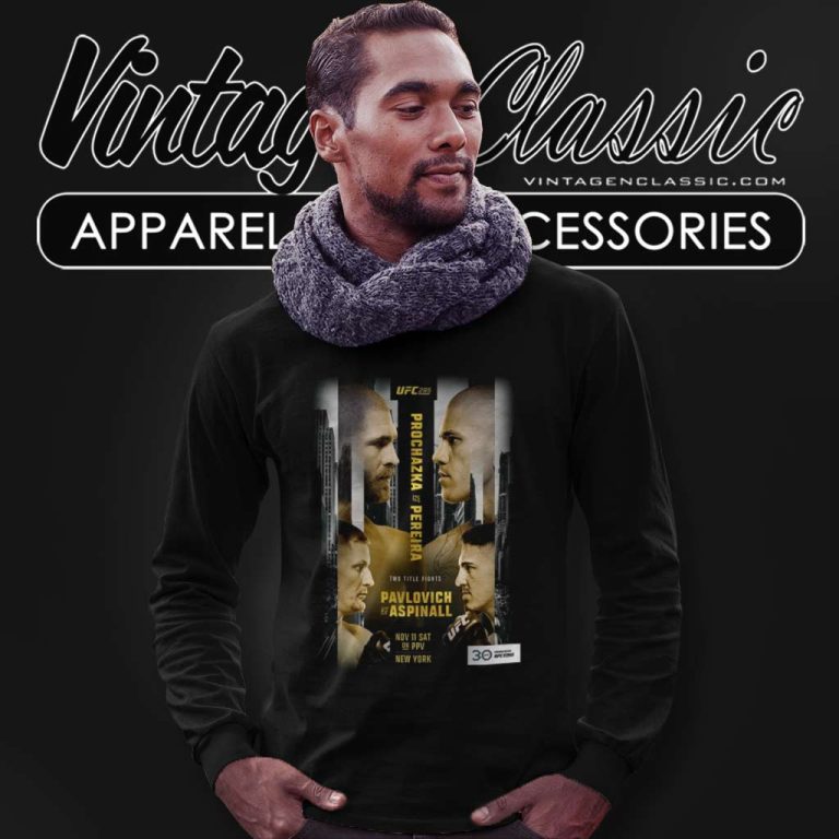 Ufc 295 Prochazka Vs Pereira Event Long Sleeve Tee Ufc 295 Prochazka Vs Pereira Event Long Sleeve Tee