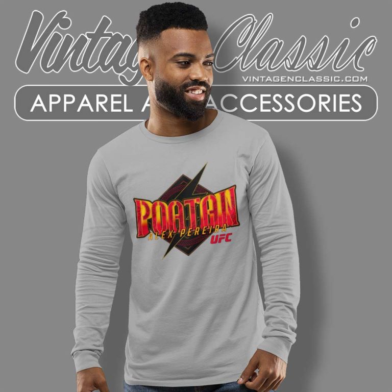 Ufc Alex Pereira Poatan Long Sleeve Tee Ufc Alex Pereira Poatan Long Sleeve Tee