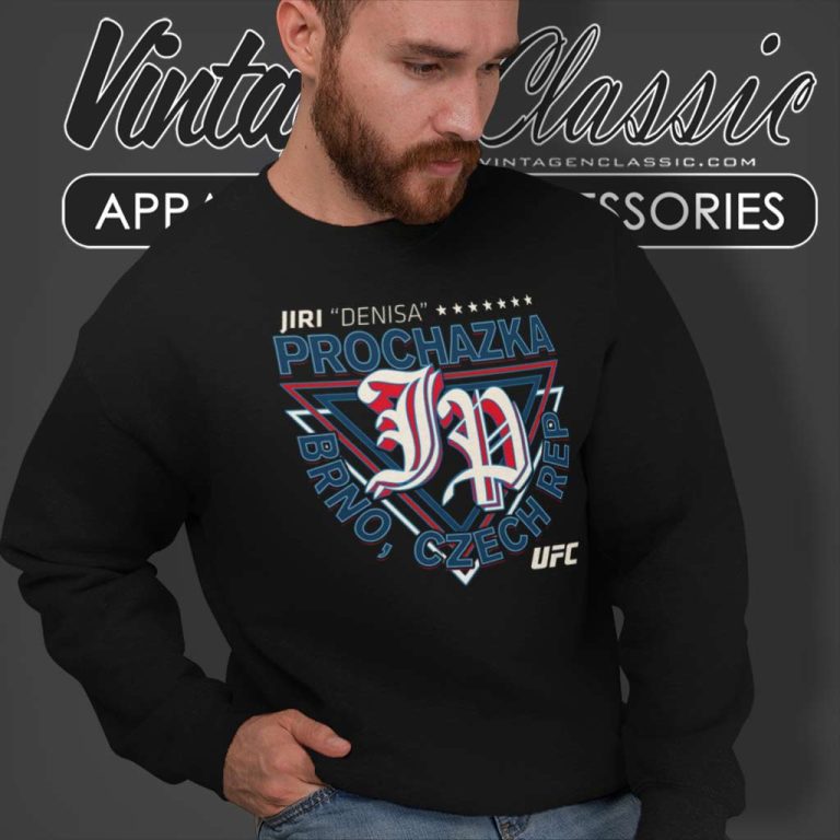 Ufc Jiri Denisa Prochazka Crest Brno Czech Rep Sweatshirt Ufc Jiri Denisa Prochazka Crest Brno Czech Rep Sweatshirt