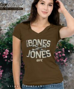 Ufc Jon Jones Bones Shirt V Neck TShirt
