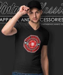 Ufc Tom Aspinall Rose Crest V Neck TShirt