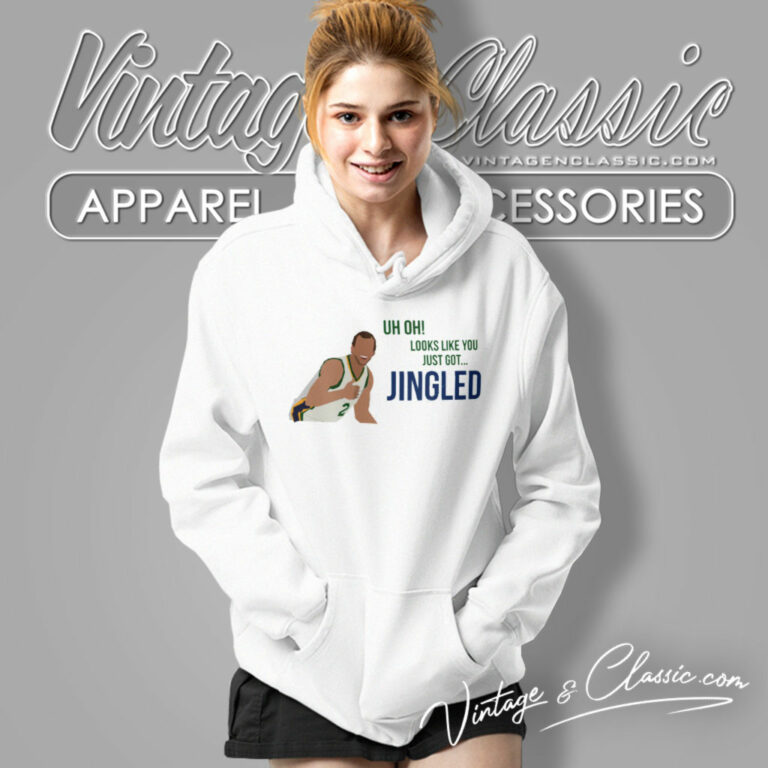 Uh Oh Looks Like You Just Got Jingled Utah Jazz Hoodie Uh Oh Looks Like You Just Got Jingled Utah Jazz Hoodie