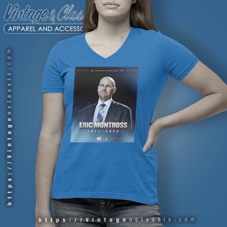Unc And Nba Eric Montross Shirt Thank You For The Memories V Neck TShirt Unc And Nba Eric Montross Shirt Thank You For The Memories V Neck TShirt