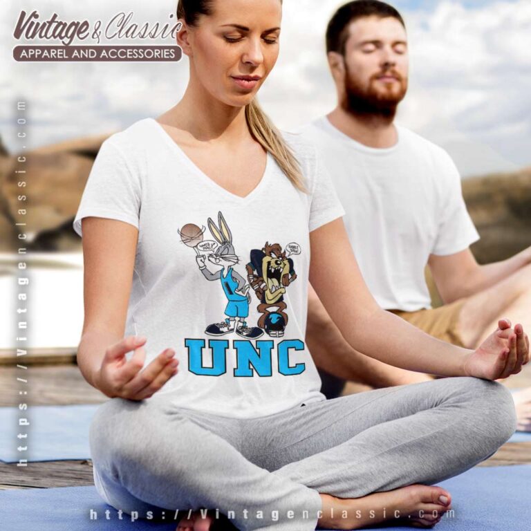 Unc Looney Tunes Bugs Bunny V Neck TShirt Unc Looney Tunes Bugs Bunny V Neck TShirt