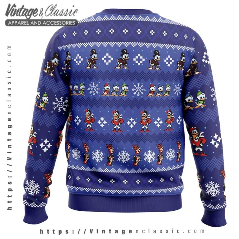 Uncle Scrooge Mcduck Ugly Christmas Sweater back Ugly Sweater Uncle Scrooge Mcduck Ugly Christmas Sweater back Ugly Sweater