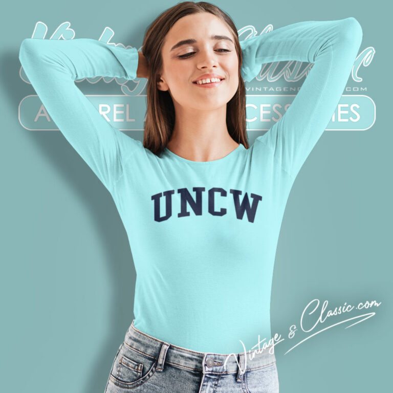 Uncw University North Carolina Wilmington Long Sleeve Tee Uncw University North Carolina Wilmington Long Sleeve Tee