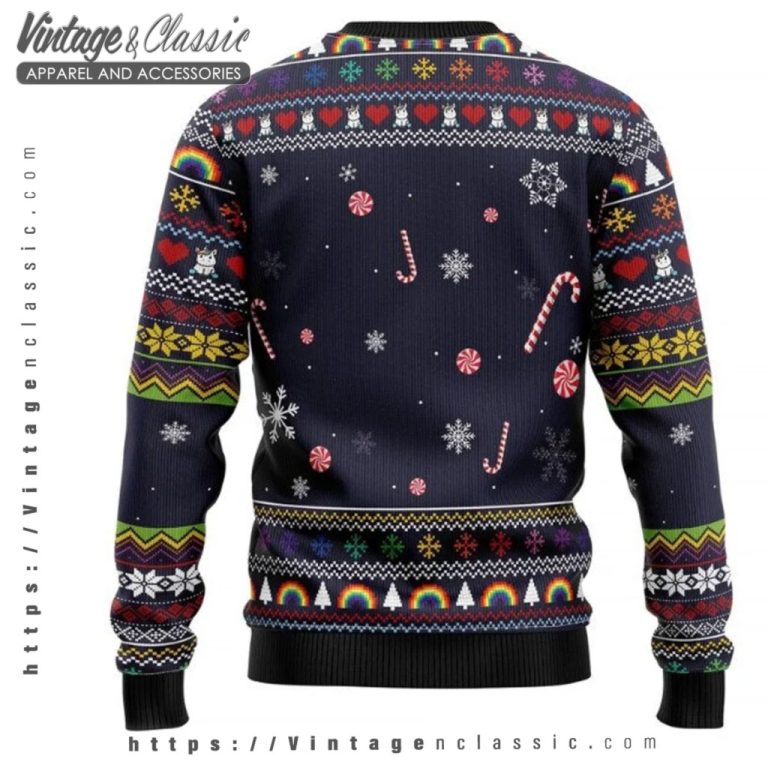 Unicorn Dab Ugly Christmas Sweater back Ugly Sweater Unicorn Dab Ugly Christmas Sweater back Ugly Sweater