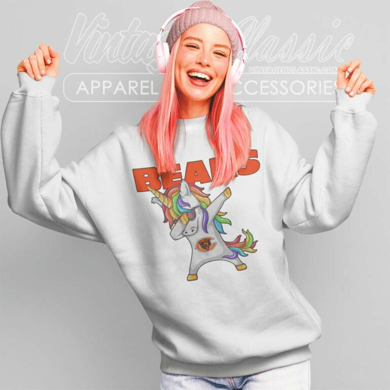 Unicorn Dabbing Chicago Bears Sweatshirt Unicorn Dabbing Chicago Bears Sweatshirt
