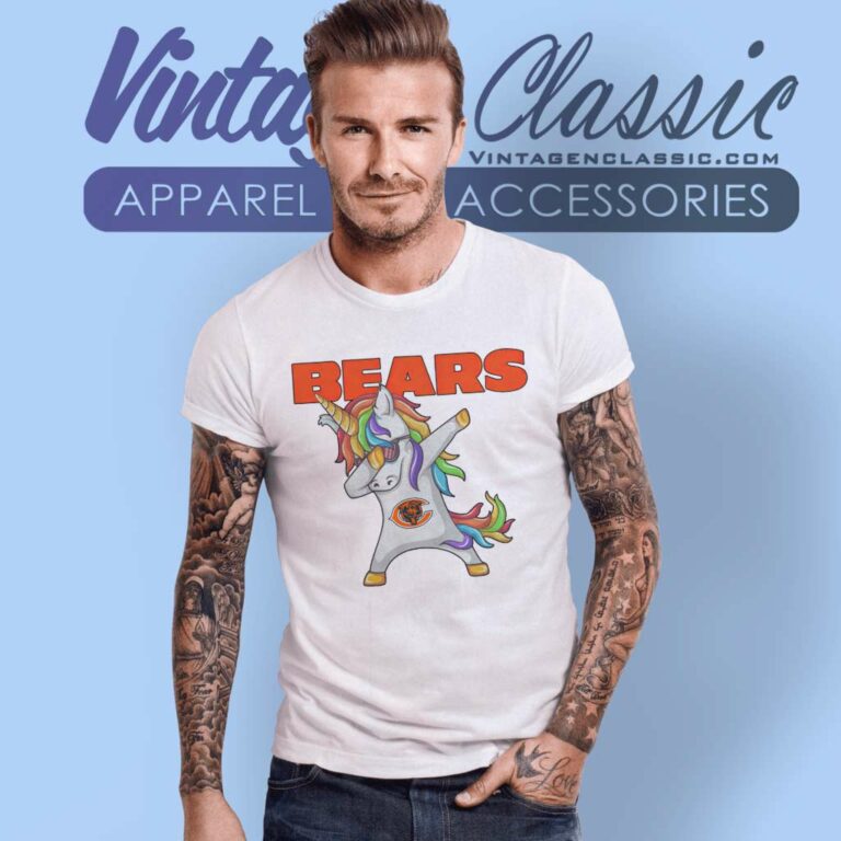 Unicorn Dabbing Chicago Bears T Shirt Unicorn Dabbing Chicago Bears T Shirt