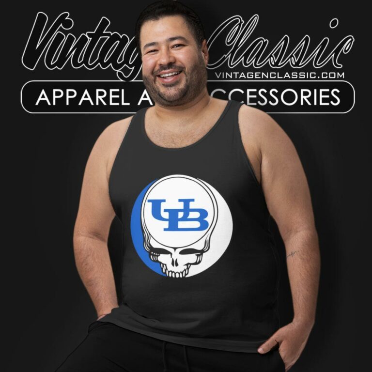 University At Buffalo Grateful Dead Steal Your Face Tank Top Racerback University At Buffalo Grateful Dead Steal Your Face Tank Top Racerback