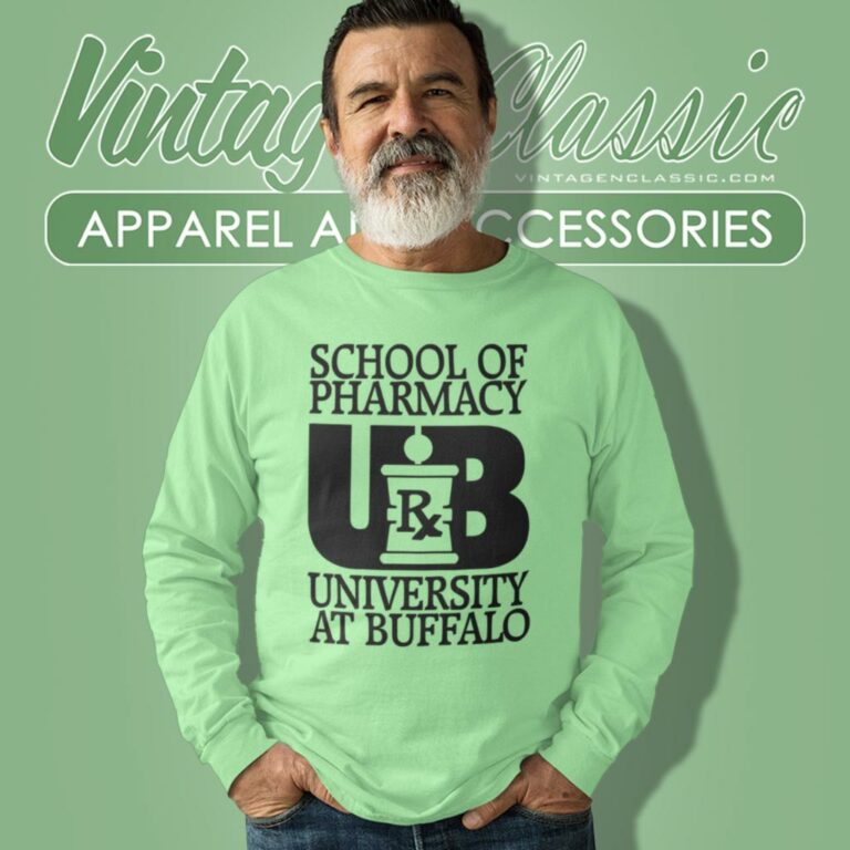 University At Buffalo School Of Pharmacy Long Sleeve Tee University At Buffalo School Of Pharmacy Long Sleeve Tee