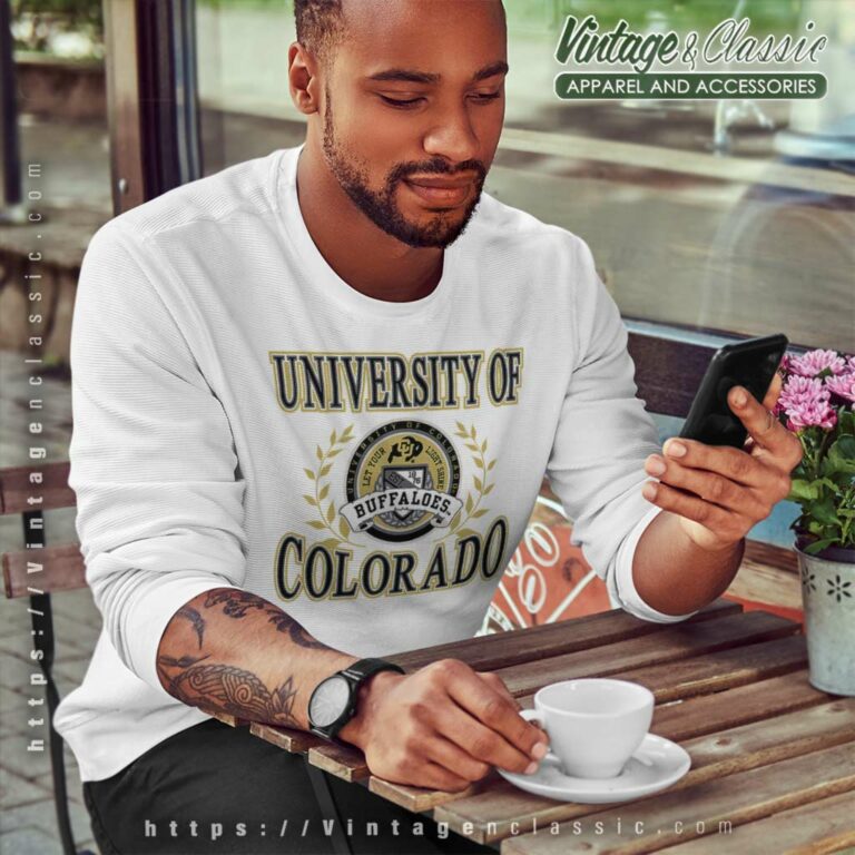 University Colorado Buffaloes Laurels Officially Licensed Sweatshirt University Colorado Buffaloes Laurels Officially Licensed Sweatshirt