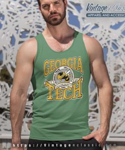 University Football Shirt Georgia Tech Yellow Jackets 4 University Football Shirt Georgia Tech Yellow Jackets Tank Top Racerback