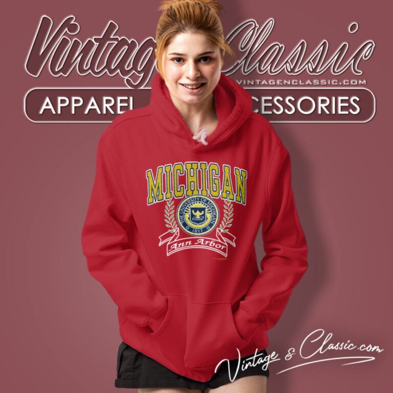 University Michigan Ann Arbor Hoodie University Michigan Ann Arbor Hoodie