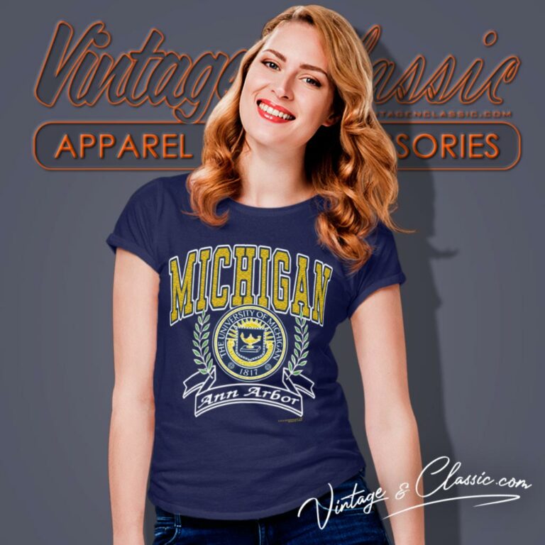 University Michigan Ann Arbor Women T Shirt University Michigan Ann Arbor Women T Shirt