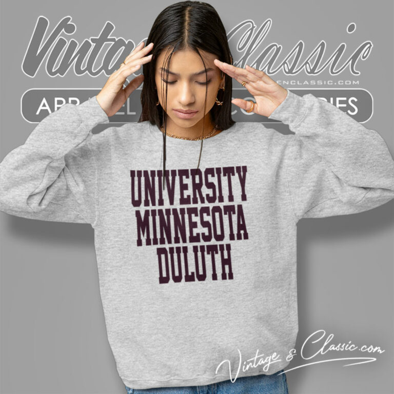 University Minnesota Duluth Sweatshirt University Minnesota Duluth Sweatshirt