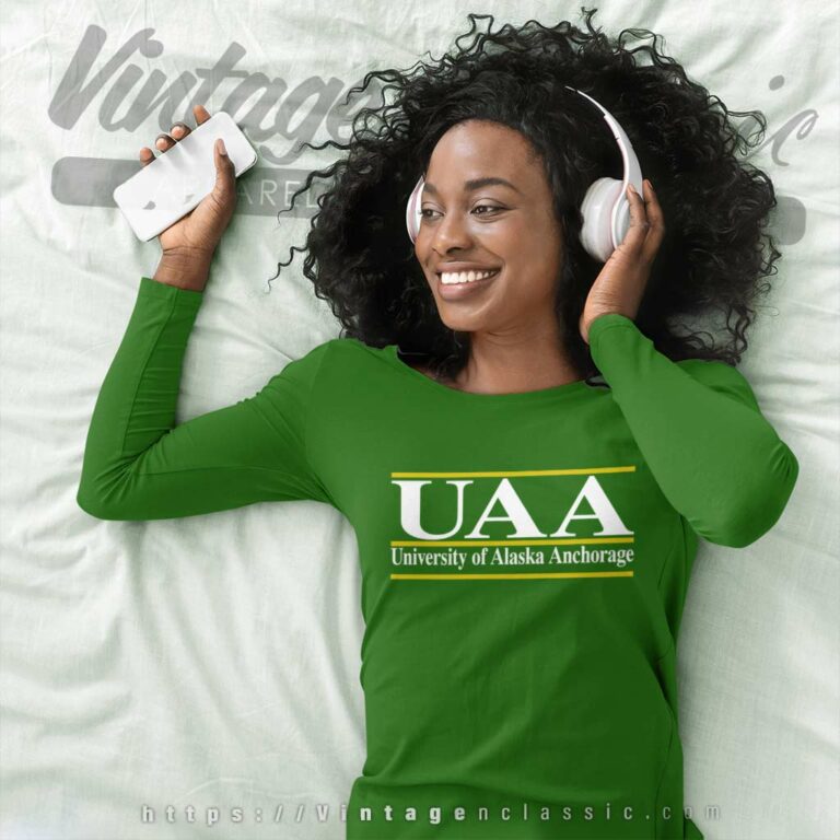 University Of Alaska Anchorage Long Sleeve Tee University Of Alaska Anchorage Long Sleeve Tee