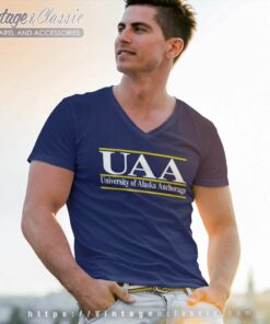 University Of Alaska Anchorage V Neck TShirt