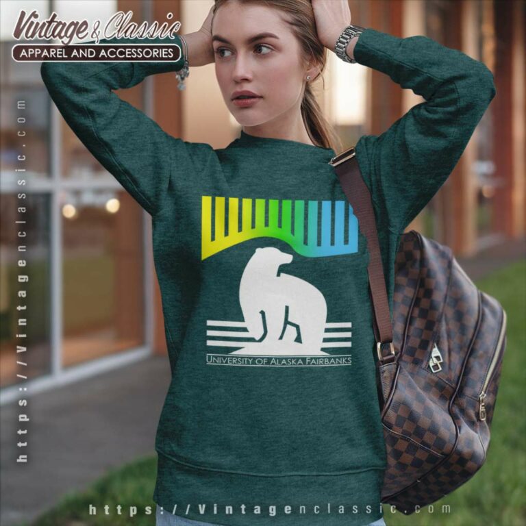 University Of Alaska Fairbanks Sweatshirt University Of Alaska Fairbanks Sweatshirt