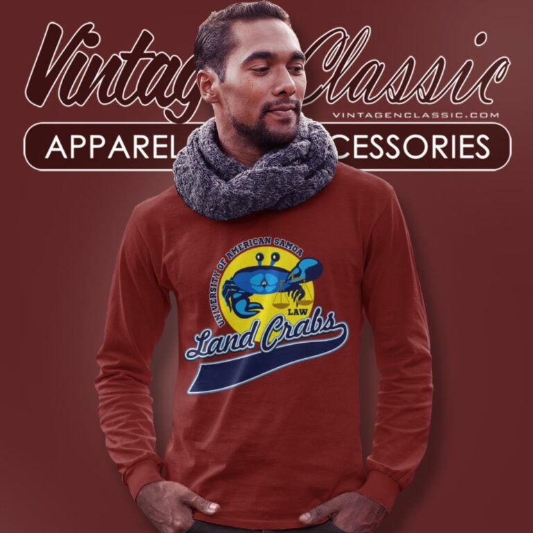 University Of American Samoa Land Crabs Long Sleeve Tee University Of American Samoa Land Crabs Long Sleeve Tee