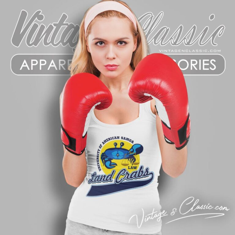 University Of American Samoa Land Crabs Tank Top Racerback University Of American Samoa Land Crabs Tank Top Racerback