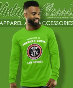 University Of American Samoa Law School Long Sleeve Tee