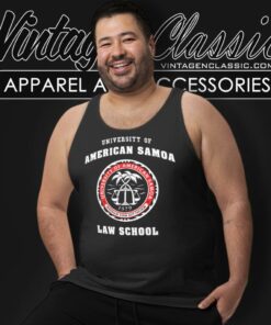 University Of American Samoa Law School Tank Top Racerback