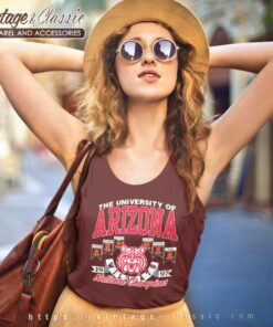 University Of Arizona National Basketball Champions Tank Top Racerback