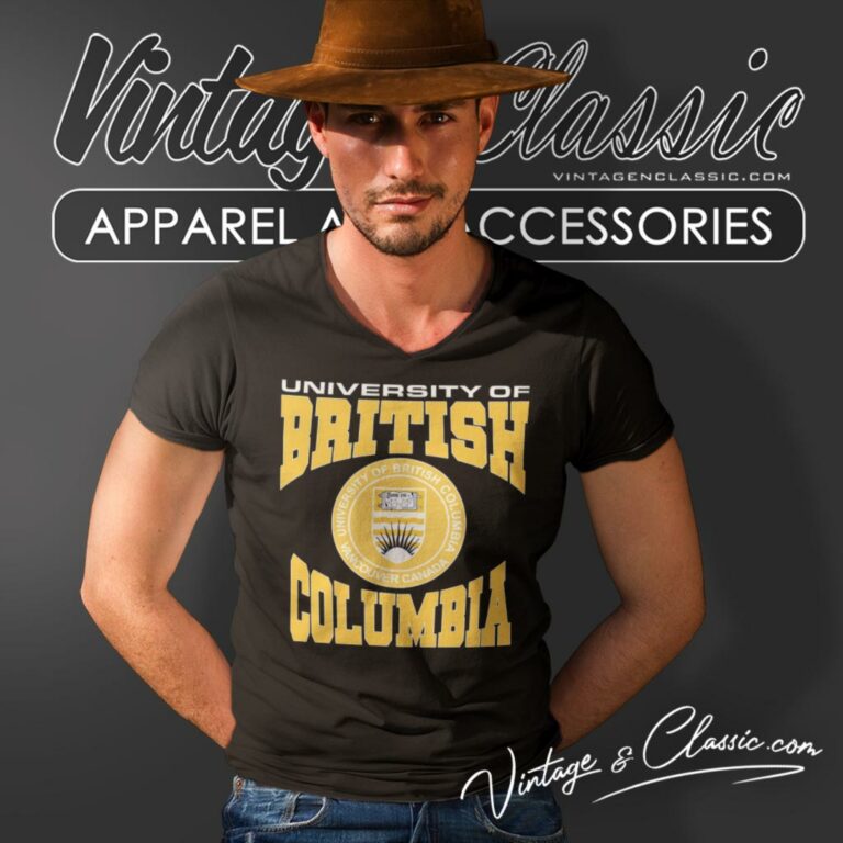 University Of British Columbia V Neck TShirt University Of British Columbia V Neck TShirt