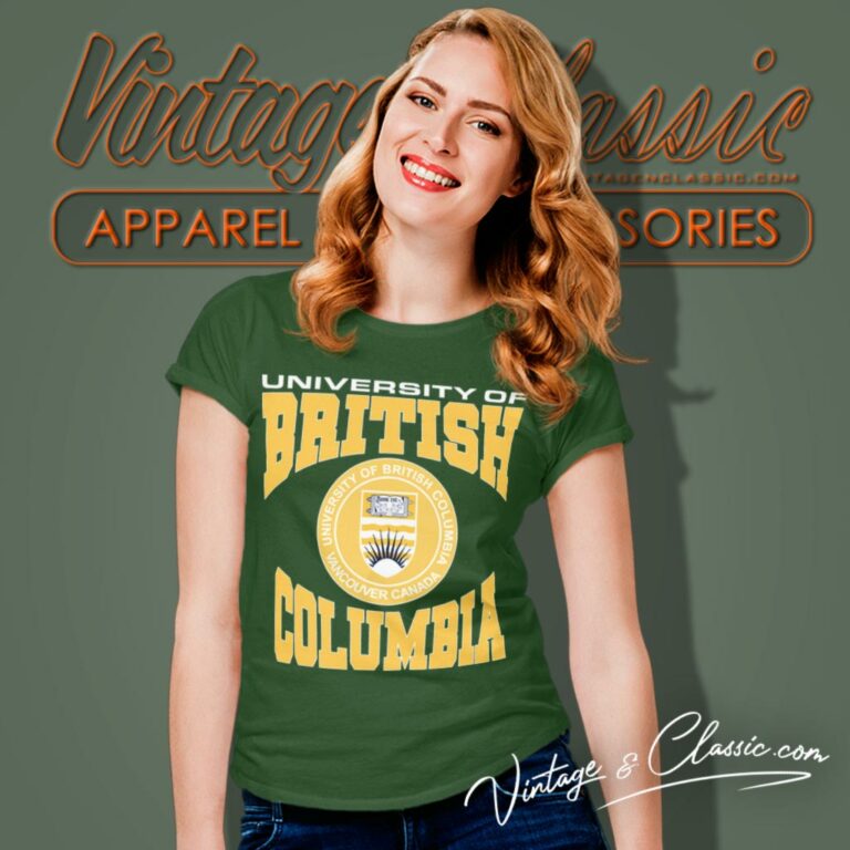 University Of British Columbia Women T Shirt University Of British Columbia Women T Shirt