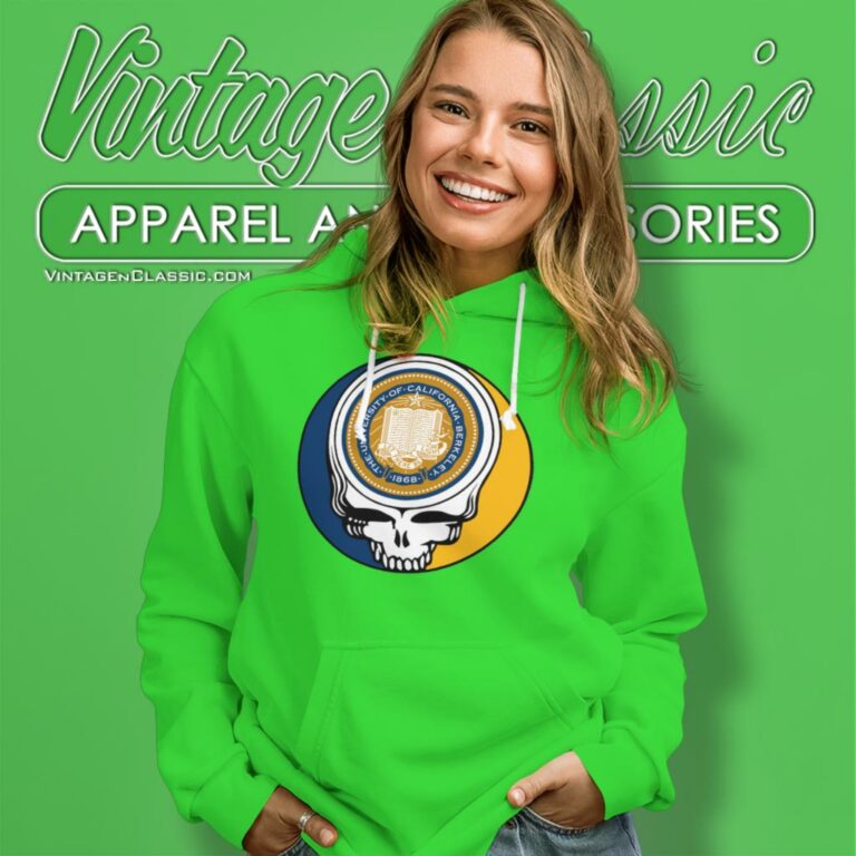 University Of California Berkeley Grateful Dead Steal Your Face Hoodie University Of California Berkeley Grateful Dead Steal Your Face Hoodie