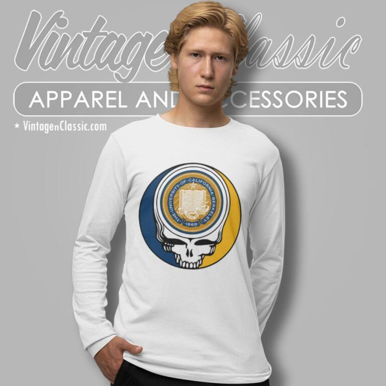 University Of California Berkeley Grateful Dead Steal Your Face Long Sleeve Tee University Of California Berkeley Grateful Dead Steal Your Face Long Sleeve Tee