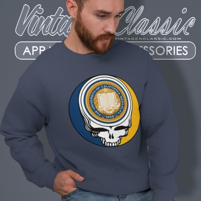 University Of California Berkeley Grateful Dead Steal Your Face Sweatshirt University Of California Berkeley Grateful Dead Steal Your Face Sweatshirt