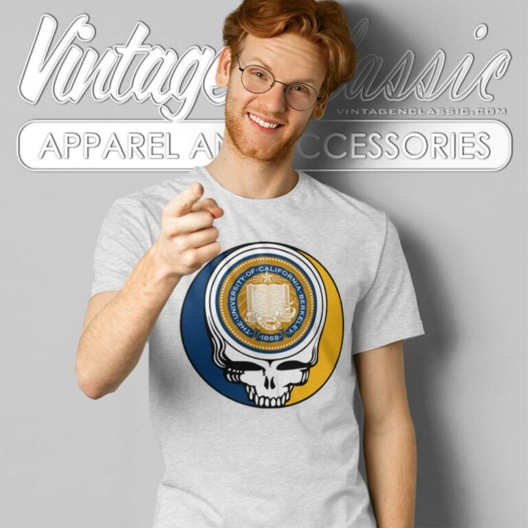 University Of California Berkeley Grateful Dead Steal Your Face T Shirt University Of California Berkeley Grateful Dead Steal Your Face T Shirt
