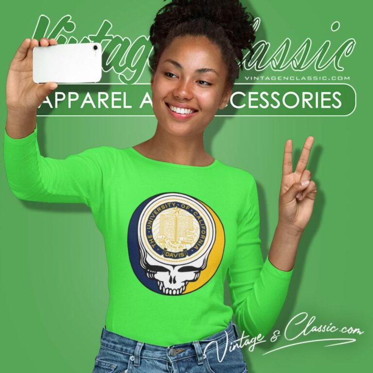 University Of California Davis Grateful Dead Steal Your Face Long Sleeve Tee University Of California Davis Grateful Dead Steal Your Face Long Sleeve Tee