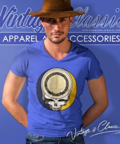 University Of California Davis Grateful Dead Steal Your Face V Neck TShirt