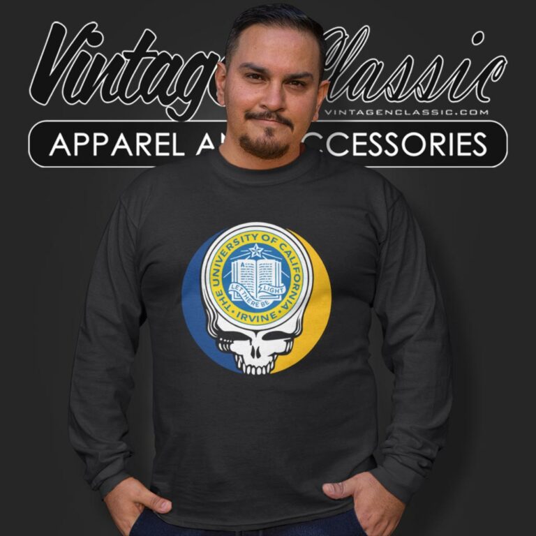 University Of California Irvine Grateful Dead Steal Your Face Long Sleeve Tee University Of California Irvine Grateful Dead Steal Your Face Long Sleeve Tee