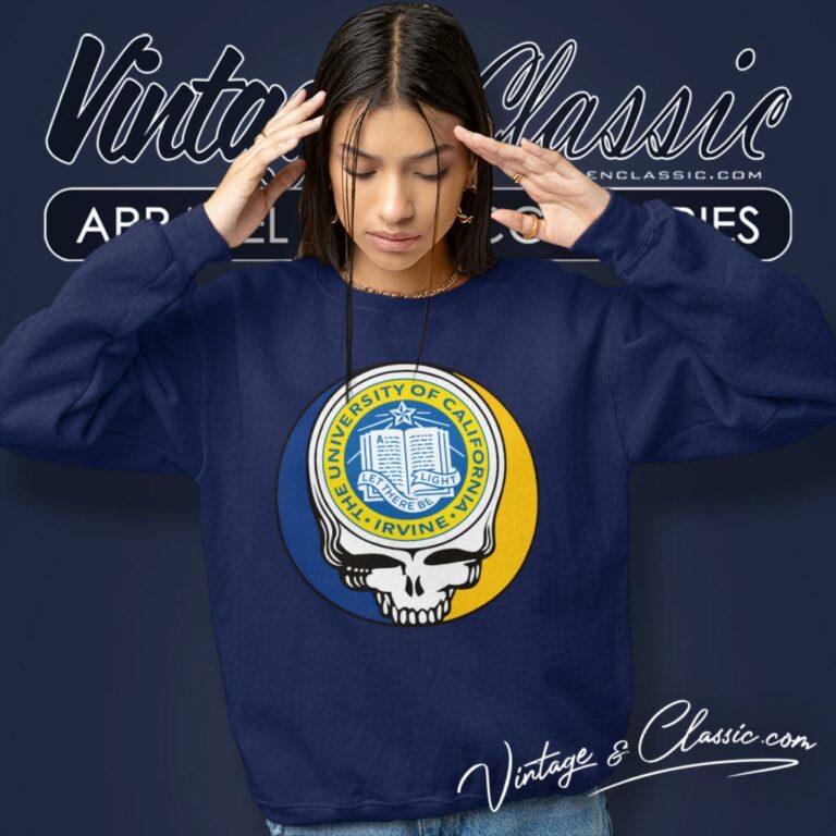 University Of California Irvine Grateful Dead Steal Your Face Sweatshirt University Of California Irvine Grateful Dead Steal Your Face Sweatshirt