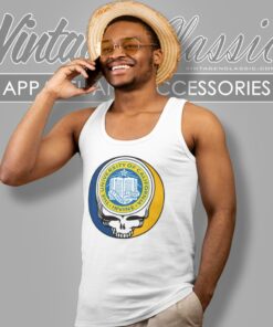 University Of California Irvine Grateful Dead Steal Your Face Tank Top Racerback