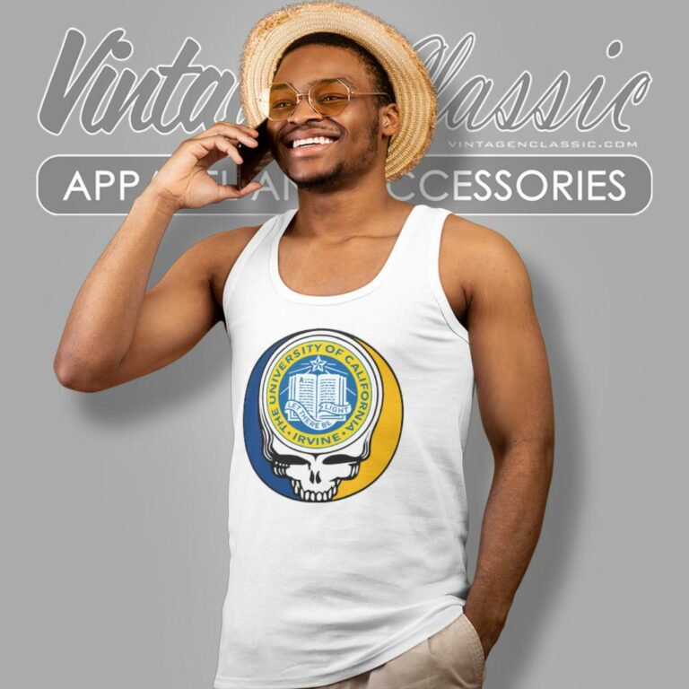 University Of California Irvine Grateful Dead Steal Your Face Tank Top Racerback University Of California Irvine Grateful Dead Steal Your Face Tank Top Racerback