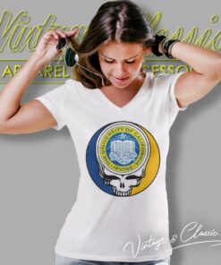 University Of California Irvine Grateful Dead Steal Your Face V Neck TShirt